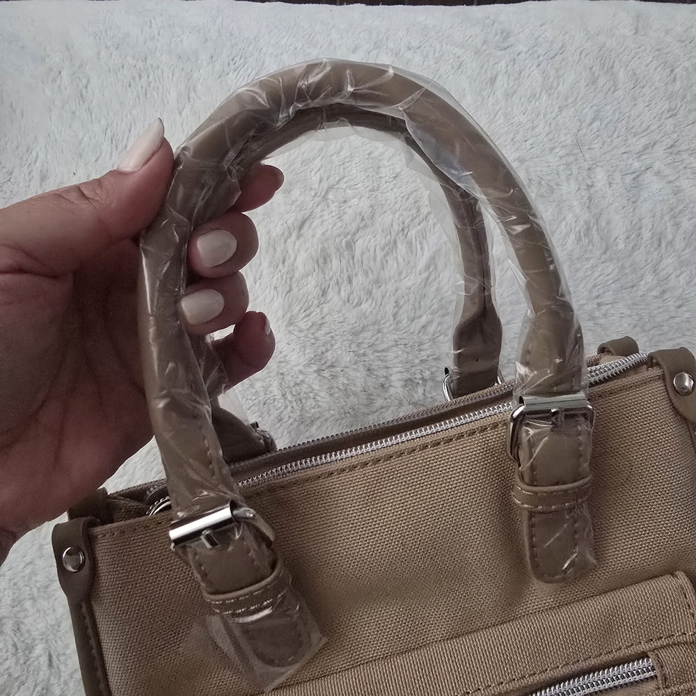 Disney The Park Bag - Beige Canvas Crossbody - Picture 4 of 6